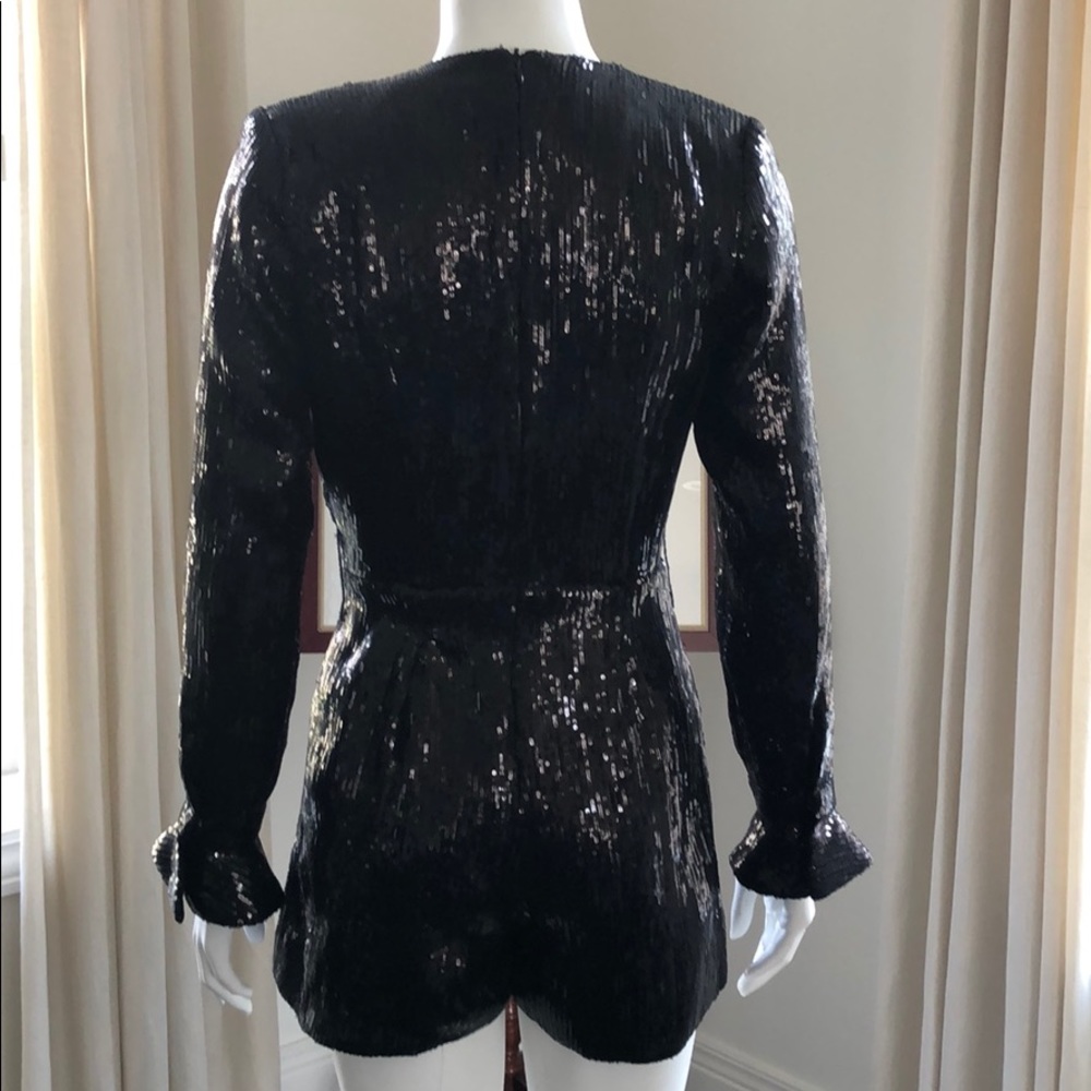NWOT Retrofete Katherine Romper in Black - Picture 4 of 4
